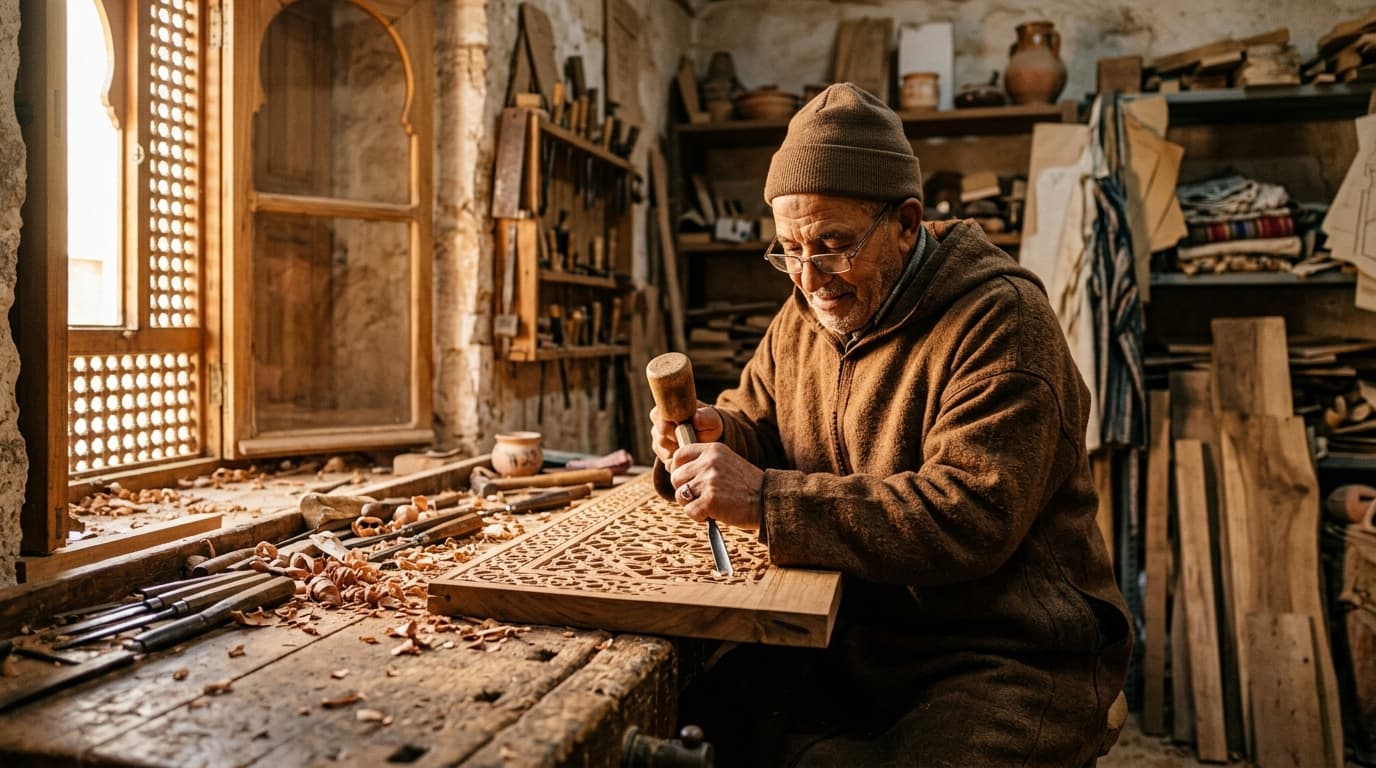 L'Artisanat marocain d'art Frachdark